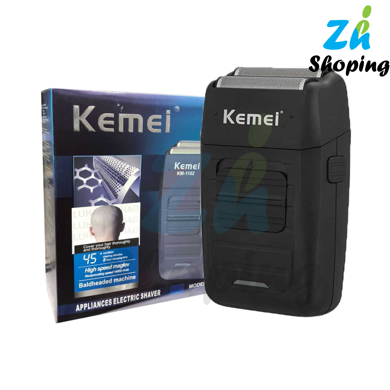 شیور موی سر و صورت کیمی مدل KM-1102