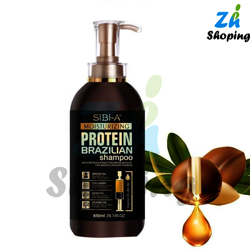 شامپو فری سولفات پروتئین کراتین کوئین برزیل PROTEIN BRAZILIAN