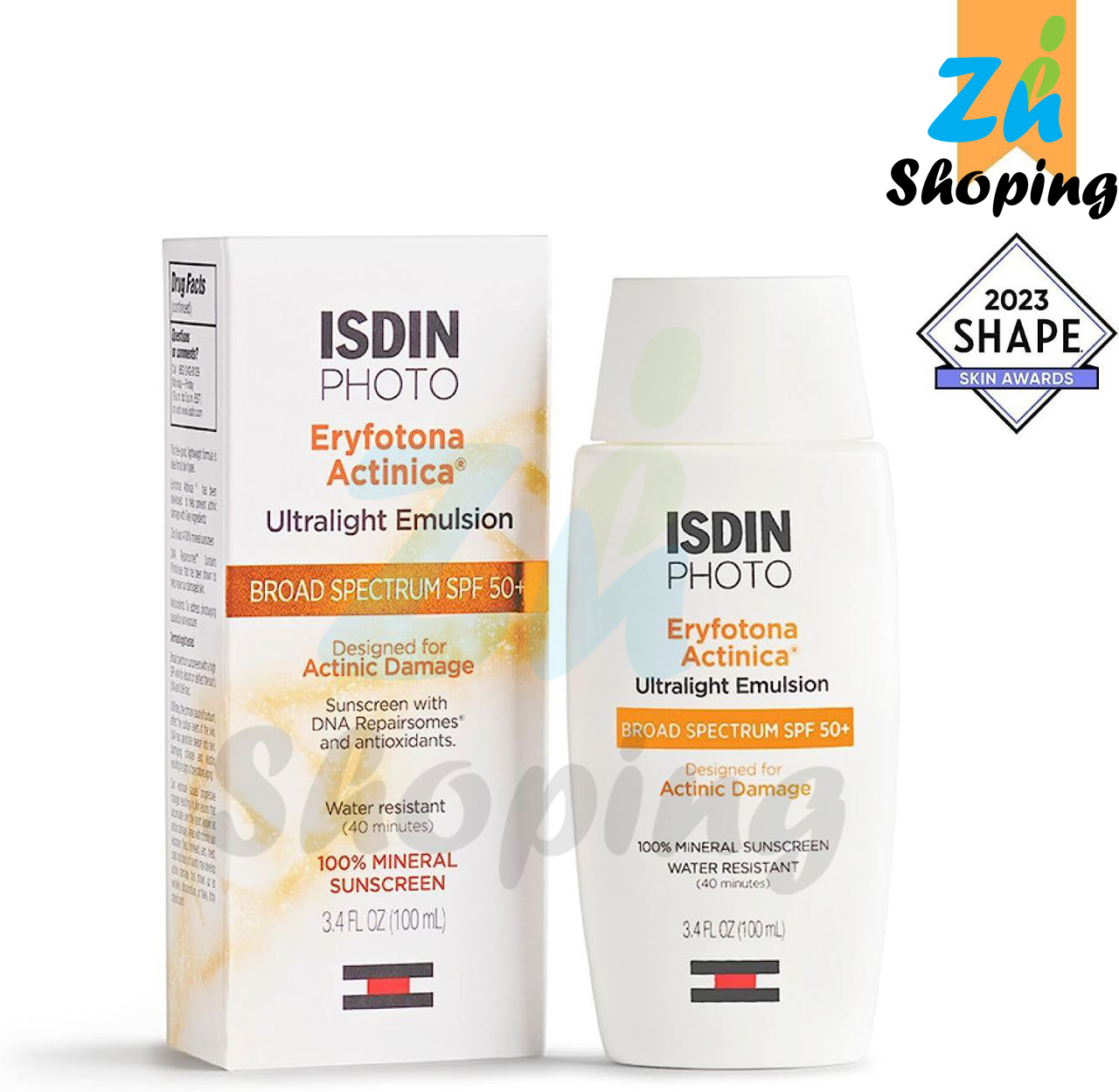 ضدافتاب ترمیم کننده ایزدین مدل ISDIN Eryfotona Actinica SPF 50+