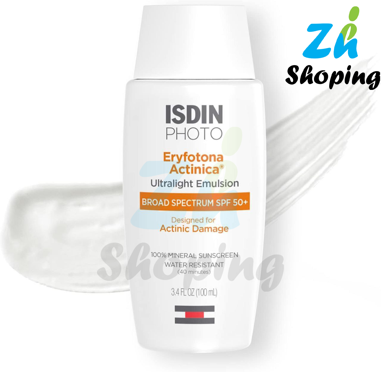 ضدافتاب ترمیم کننده ایزدین مدل ISDIN Eryfotona Actinica SPF 50+