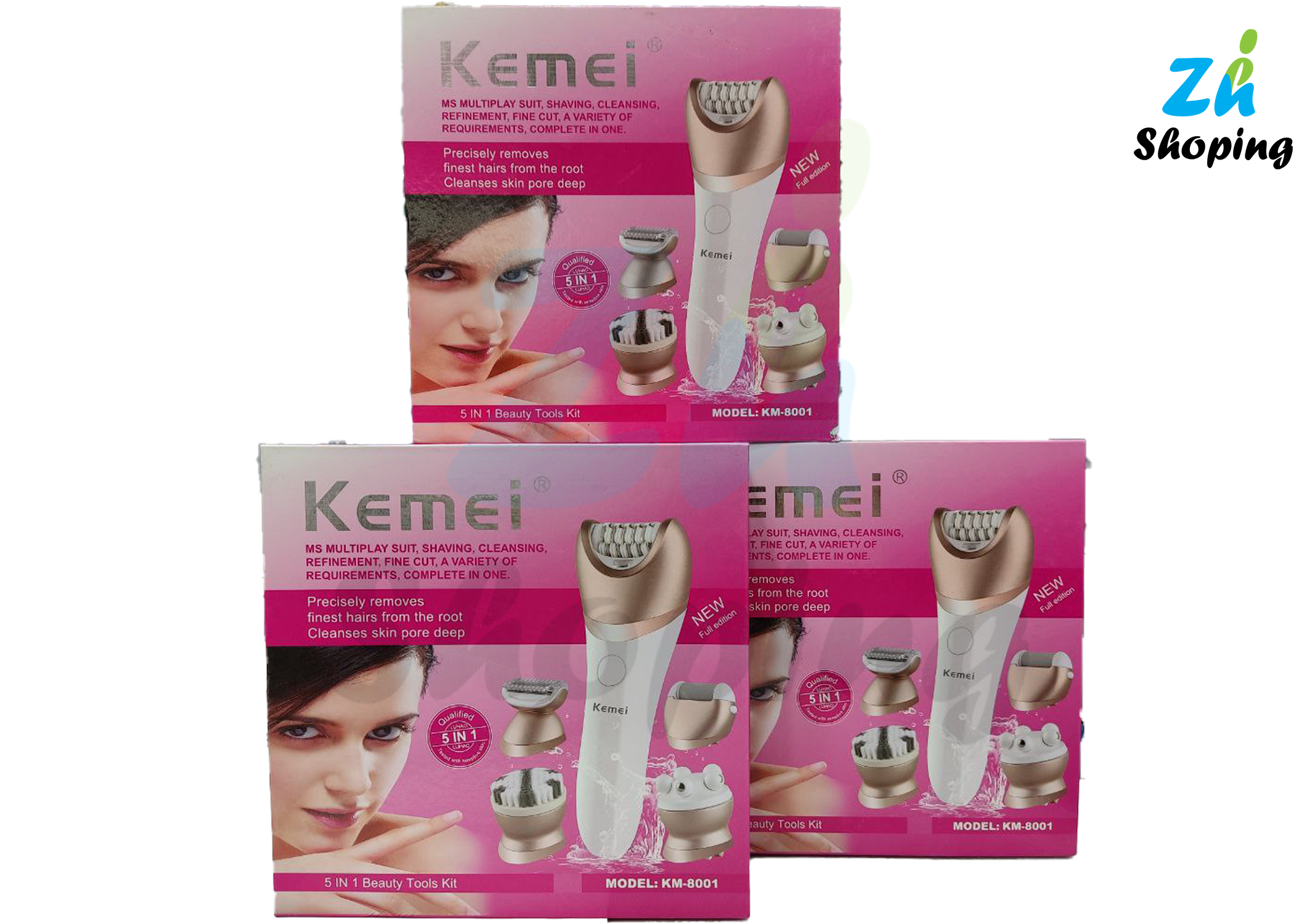 اپیلاتور کیمی مدل KM-8001
