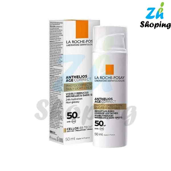 ضد آفتاب بی رنگ لاروش پوزای مدل AG CORRECT