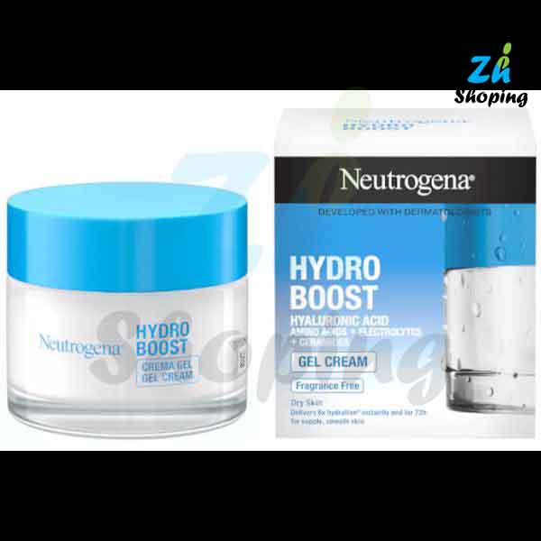 ژل کرم آبرسان نوتروژینا مدل Hydro Boost حجم 50 میلی گرم