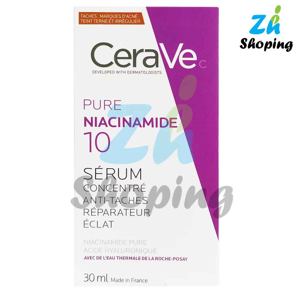 سرم ضد لک نیاسینامید سراوی NIACINAMIDE 10 حجم 30 میل