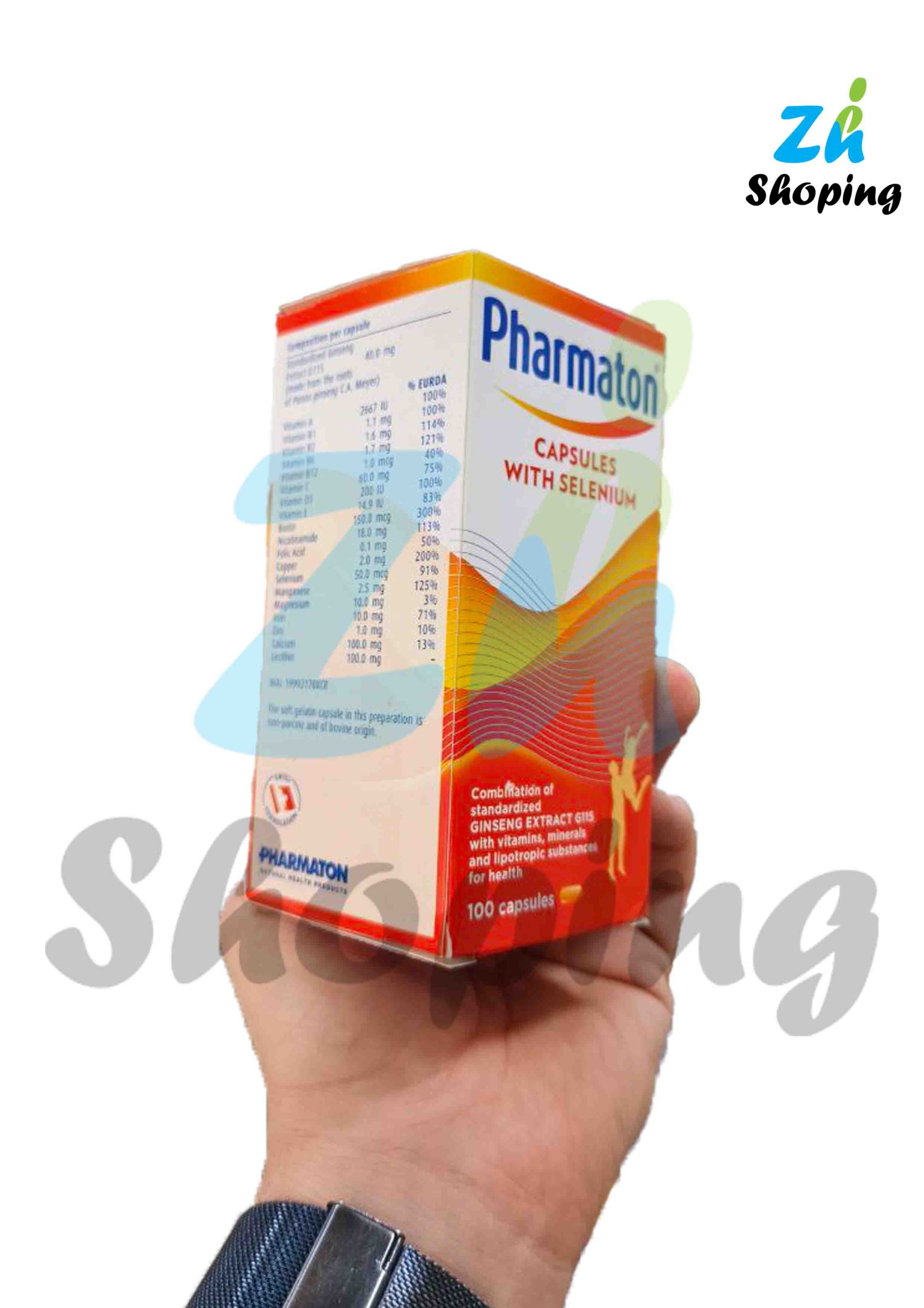 قرص فارماتون اصل سوئیس، مولتی ویتامین 100 عددی
