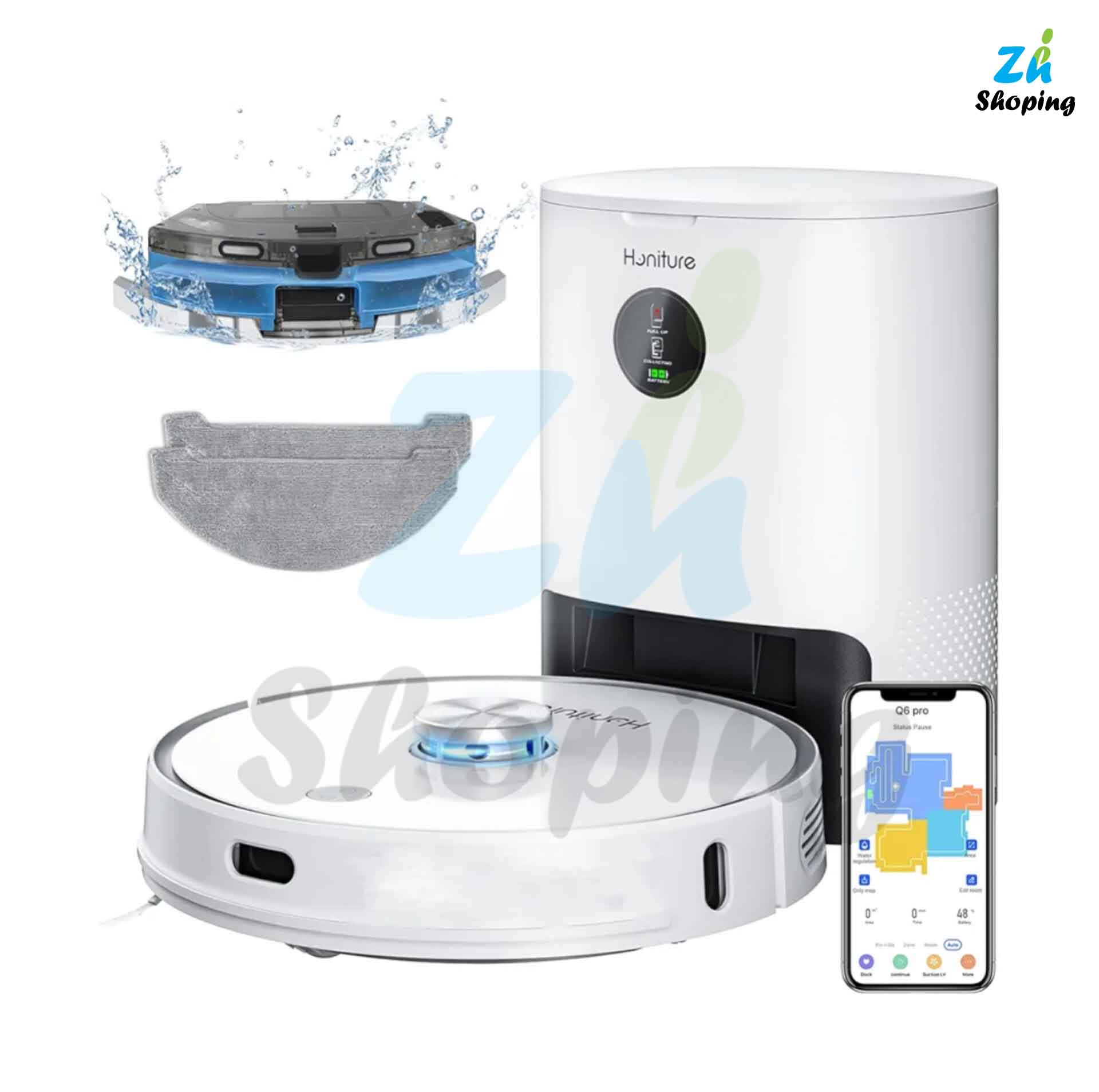 جارو رباتیک برند HONITURE مدل Q6 pro اکبند